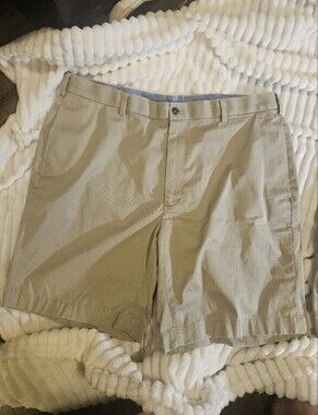 Brooks Brothers Mens Shorts Bermuda Cotton Casual Khaki Shorts Sz 38 Preppy